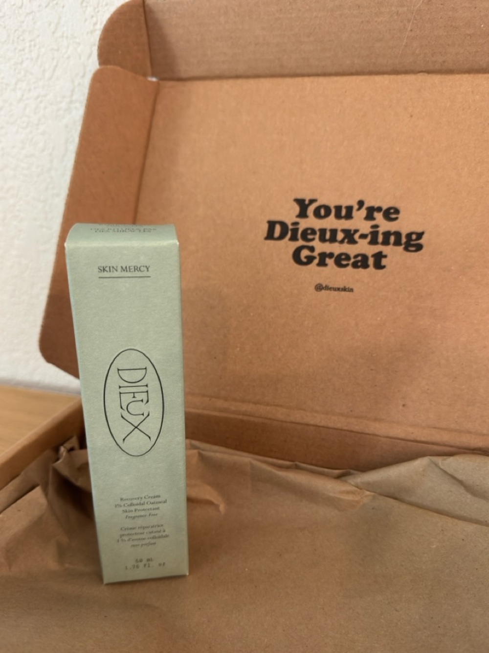 NEW Dieux Skin Mercy Recovery Cream
